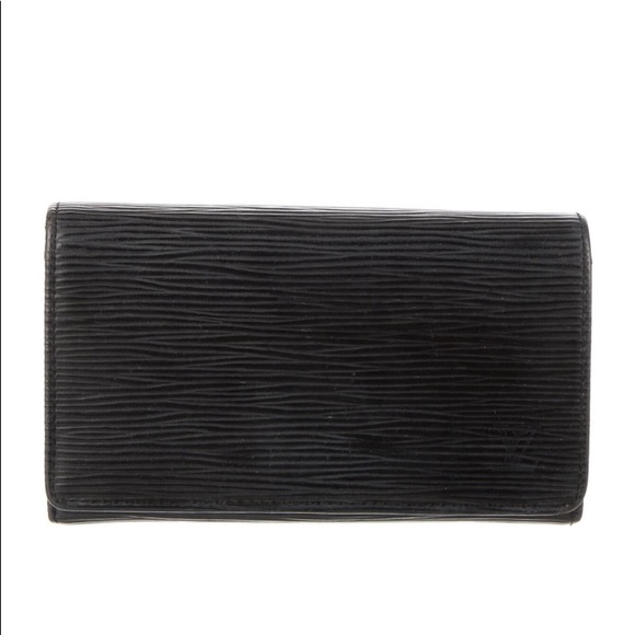 Louis Vuitton Epi vintage Tresor wallet serial # M10050 - Picture 3 of 10